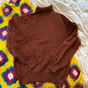 Khaite Auburn Cashmere Turtleneck Medium